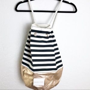 black victorias secret backpack
